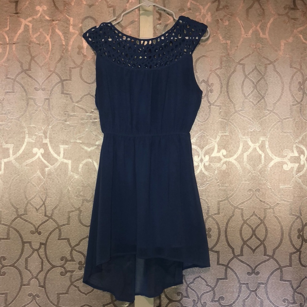 Blue dress